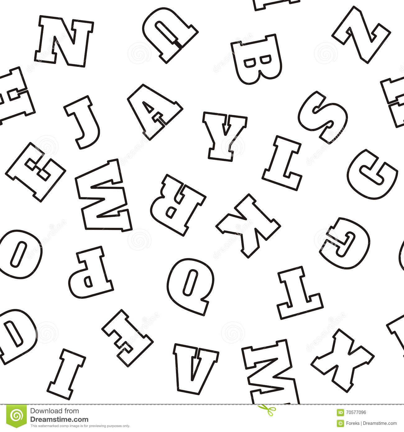 Modèle D&amp;#039;alphabet Vecteur Illustration De Vecteur tout Modèle D Alphabet 