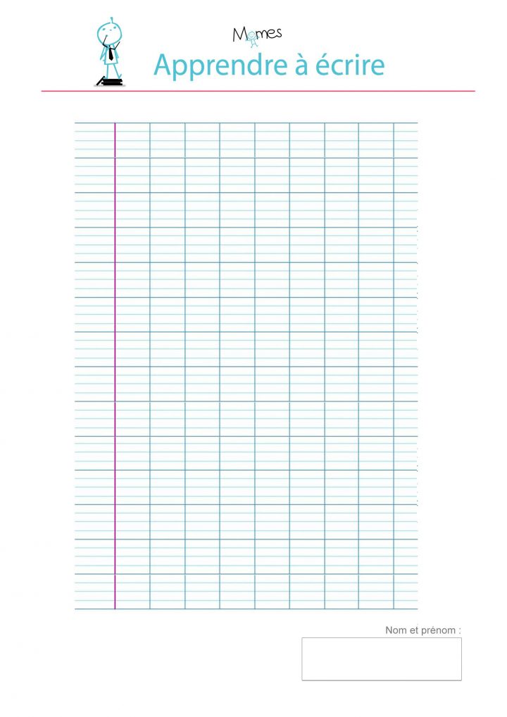 Modèle De Lignes Cursives Vierge À Imprimer | Modele encequiconcerne Cahier D Écriture Cp Gratuit À Imprimer