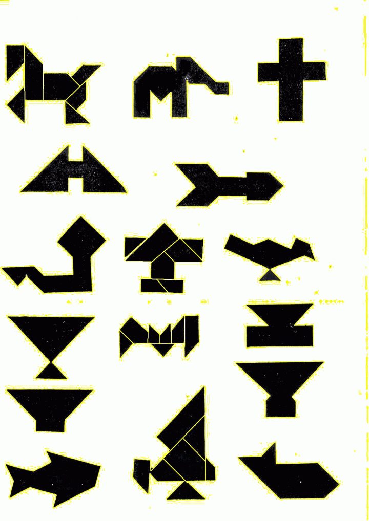 Modeles 2 concernant Tangram Modèles Et Solutions