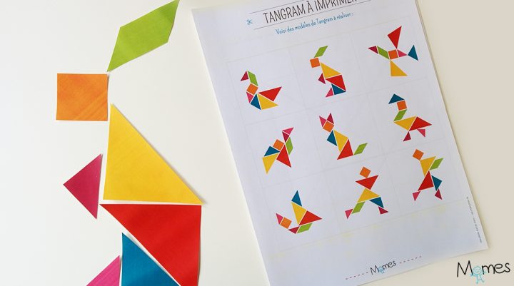 Modèles De Tangram À Imprimer – Momes dedans Jeux De Tangram Gratuit