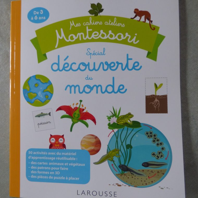 Mon Avis Sur Le Cahier Montessori Découverte Du Monde De destiné Cahier D Activité Maternelle