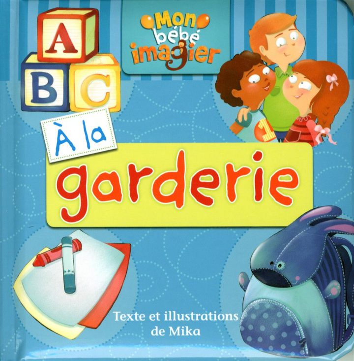 Mon Bébé Imagier – À La Garderie – Magasin En Ligne à Imagier Bébé En Ligne