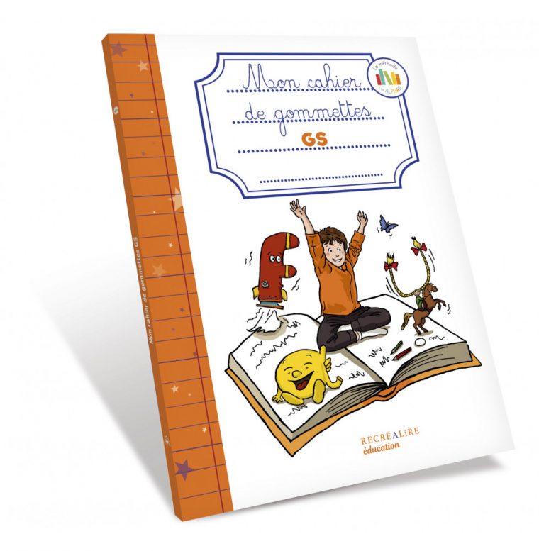 Mon Cahier De Gommettes Gs Les Alphas pour Jeux Educatif Gs