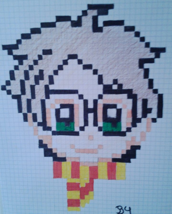 Mon Dessin D'harry Potter Uploaded By Marianne avec Dessin D Harry Potter