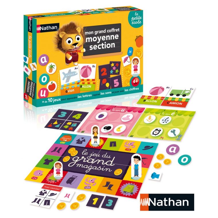 Mon Grand Coffret Moyenne Section – Apprentissages Des avec Jeux Maternelle Moyenne Section