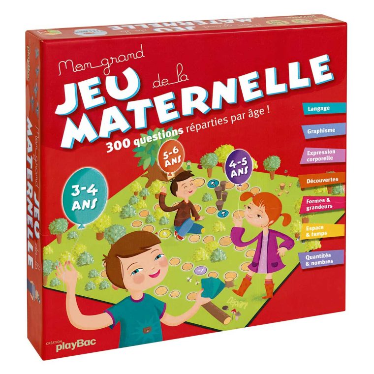 Mon Grand Jeu De La Maternelle à Jeux Educatif Maternelle Moyenne Section