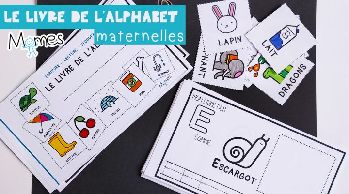 Mon Livre D'alphabet – Ecriture Maternelle – Momes intérieur Apprendre À Écrire L Alphabet En Maternelle