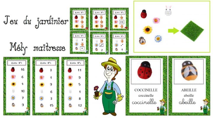 Mon Petit Jeu Du Jardinier – Mes Tresses Dézécolles serapportantà Petit Jeu Maternelle