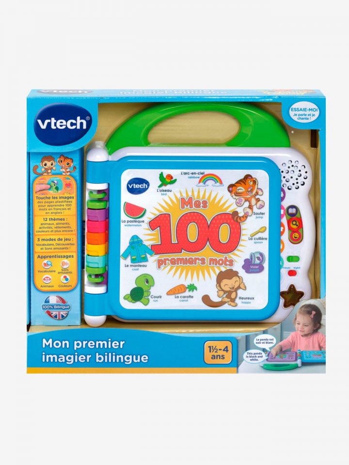 Mon Premier Imagier Bilingue Vtech destiné Jeu Interactif 3 Ans