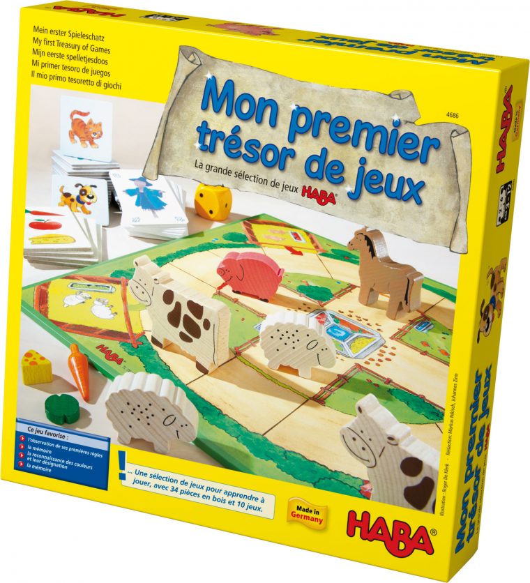 Mon Premier Trésor De Jeux (La Grande Sélection De Jeux Haba) – À Partir De  3 Ans intérieur Jeux Educatif 3 Ans