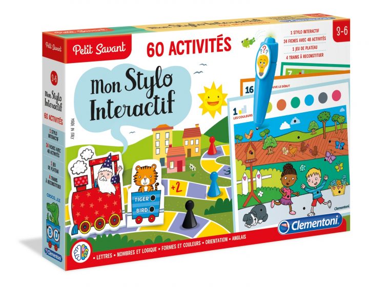 Mon Stylo Interactif – 60 Activités – Clementoni dedans Jeux Interactifs 6 Ans