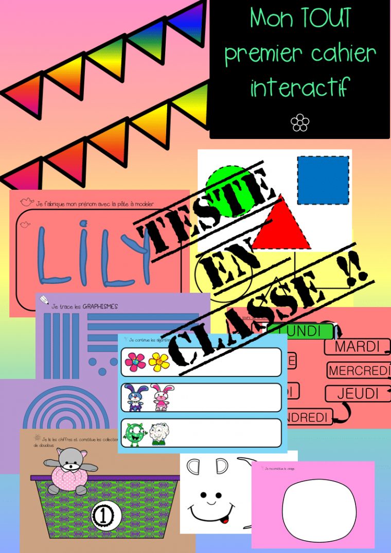 Mon Tout Premier Fichier Interactif tout Activité Maternelle Grande Section A Imprimer