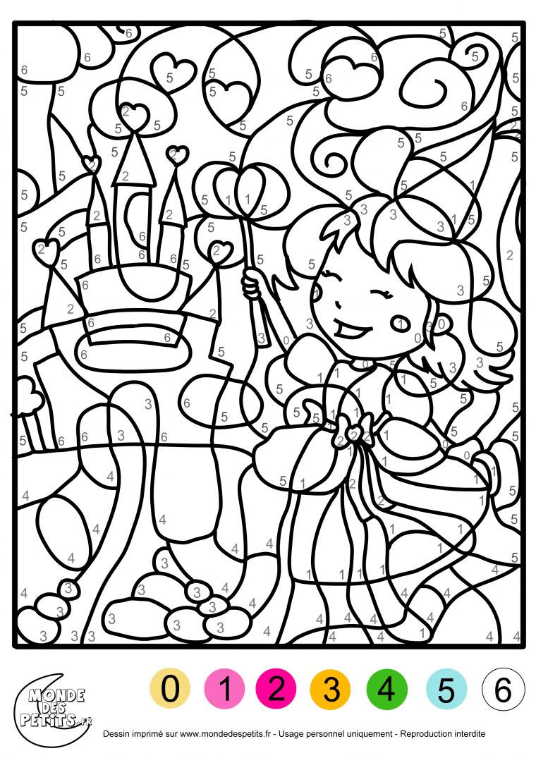 Monde Des Petits – Coloriages À Imprimer concernant Coloriage Magique 4 Ans