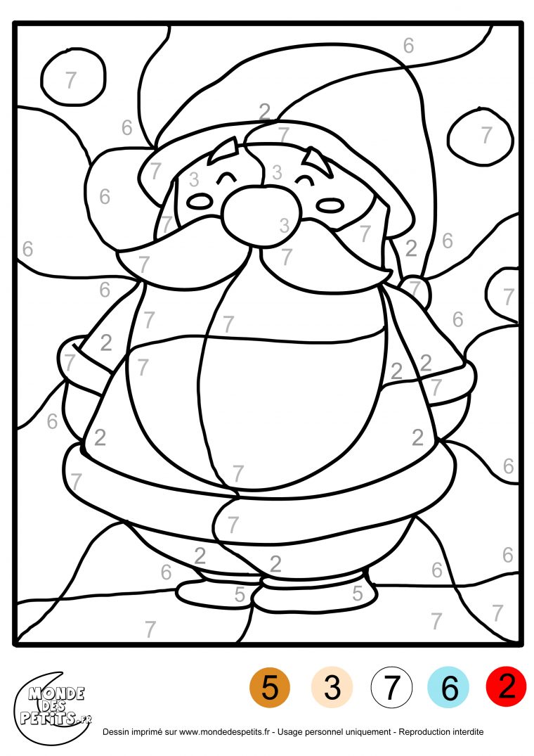 Monde Des Petits – Coloriages À Imprimer destiné Coloriage Codé Gs