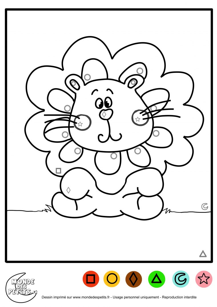 Monde Des Petits – Coloriages À Imprimer destiné Coloriage Magique Maternelle Moyenne Section