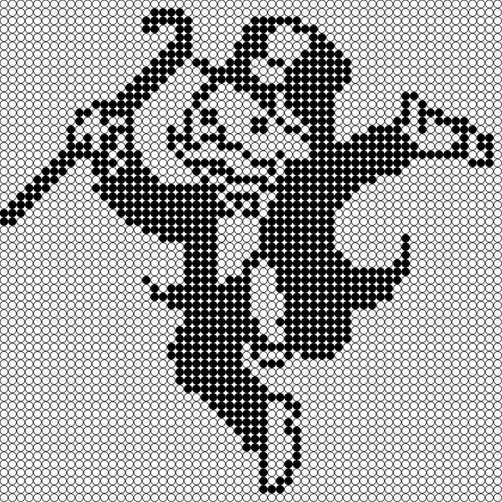 Monopoly En Perles À Repasser - Pixel Art En Perle À Repasser tout Jeux Dessin Pixel