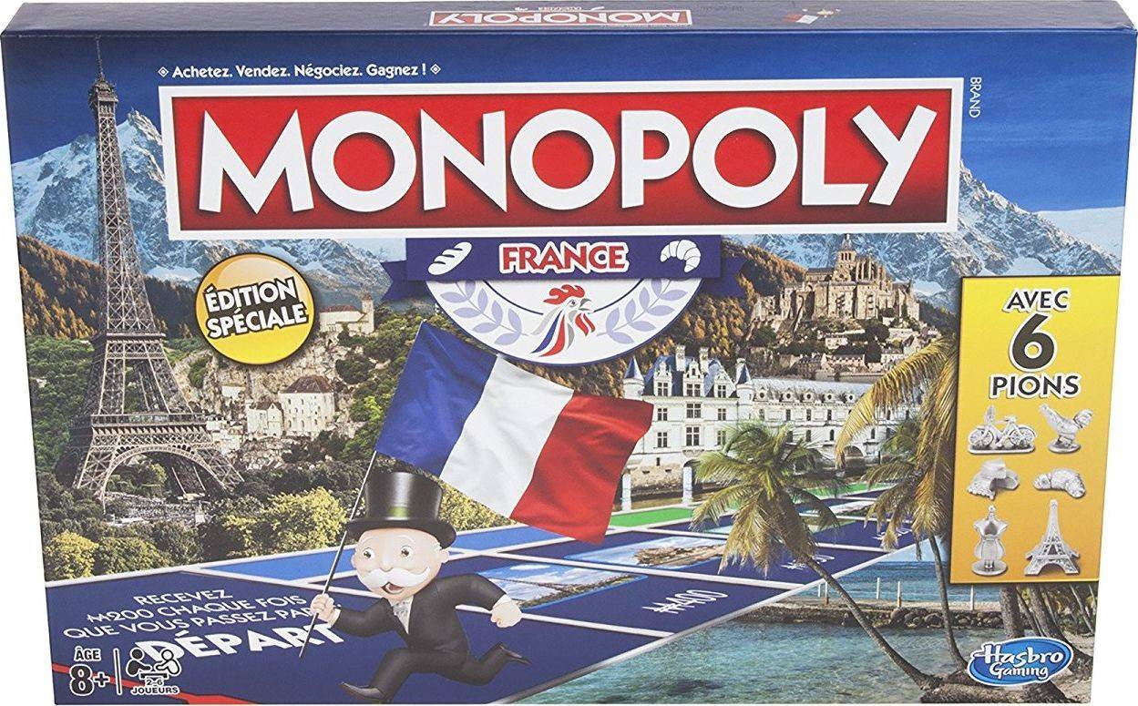 Monopoly France - Jeu Monopoly Des Régions &amp; Villes intérieur Jeux Des Villes De France