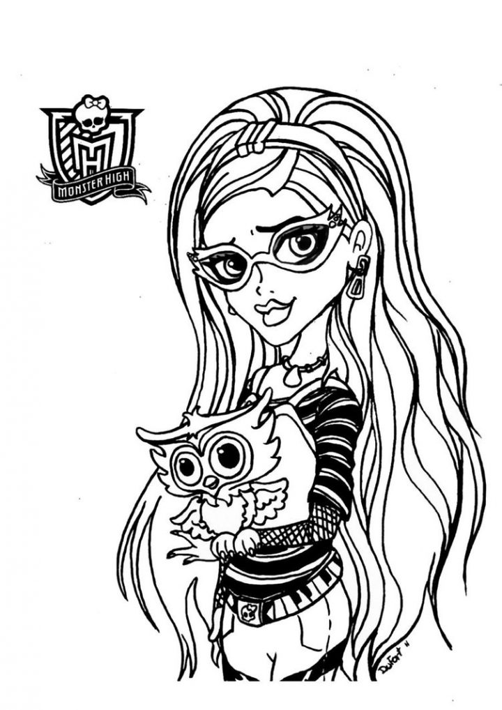 Monster High #65 (Animation Movies) – Printable Coloring Pages dedans Image Monster High A Imprimer