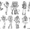 Monster High #83 (Animation Movies) – Printable Coloring Pages à Image Monster High A Imprimer