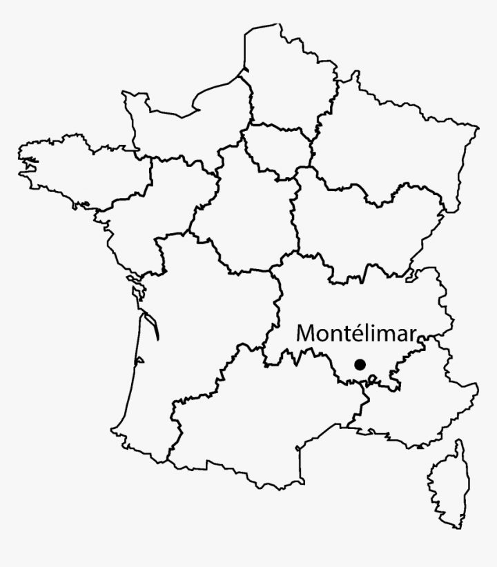 Montelimar On France Map" Class="img Responsive Owl – Fond à Carte De France Nouvelle Region