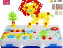 Mosaique Enfant Puzzle 3D Construction Enfant Jeu Montessori encequiconcerne Jeux Garcon 5 Ans