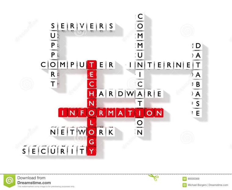 Mots-Clés De Jeu De Mots Croisé De Technologie De L pour Jeux De Mot Croiser