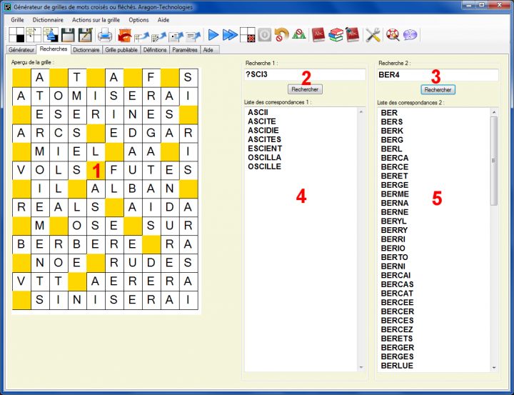 Mots Crois S Pro G N Rateur De Grilles De Mots Fl Ch S pour Mots Fléchés En Ligne