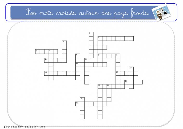 Mots Croisés – Accueil – Rituel | Bout De Gomme destiné Fabriquer Des Mots Croisés