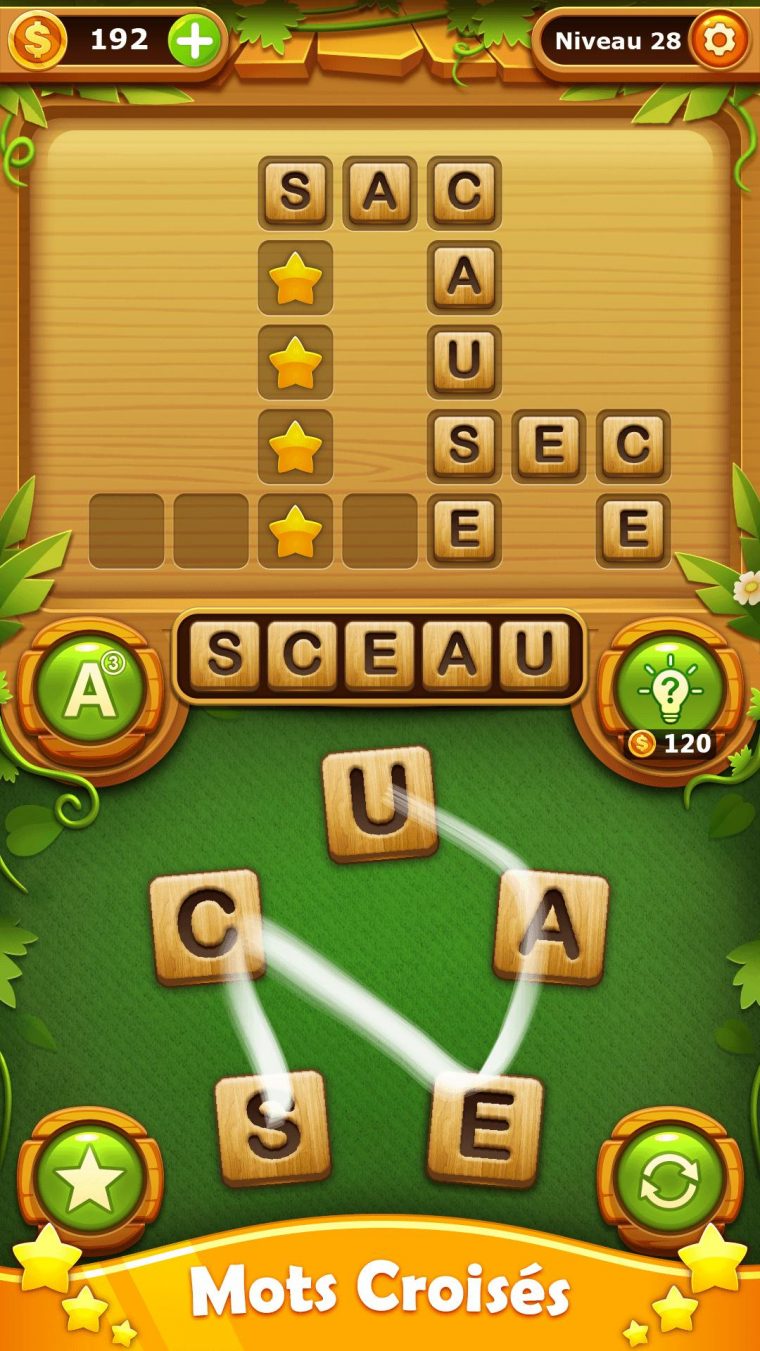 Mots Croisés – Jeux De Mots En Français Pour Android serapportantà Jeux De Mot Croiser