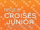 Mots Croisés Junior : 200 Grilles Faciles Par Étienne concernant Mots Fleches Junior Gratuit Ligne