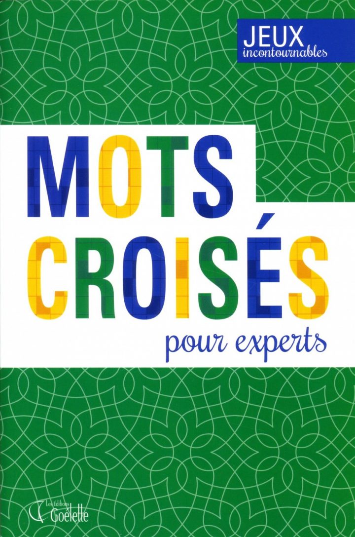 Mots Croisés Pour Experts tout Jeu De Mot Croisé