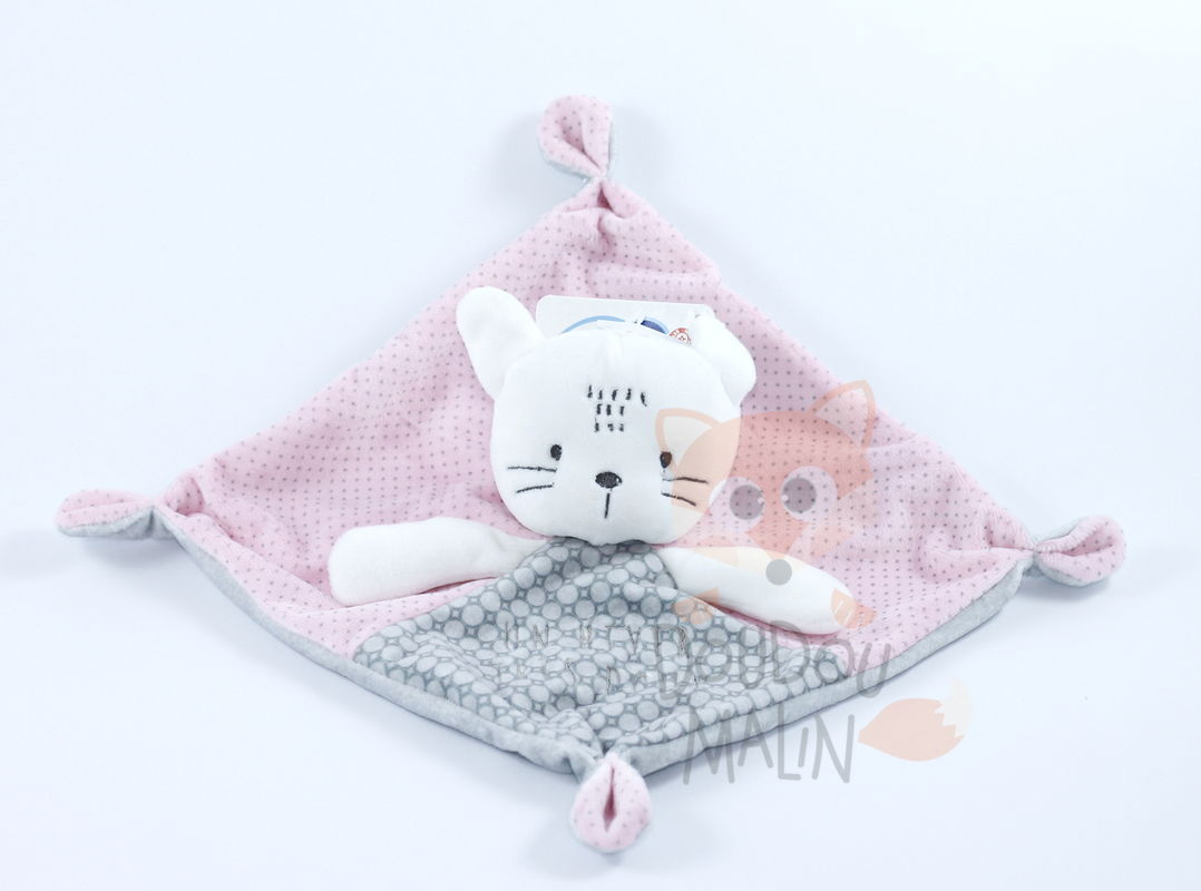 Mots D'enfants Mots D'enfants Baby Comforter Cat Pink à Mot Pour Enfant