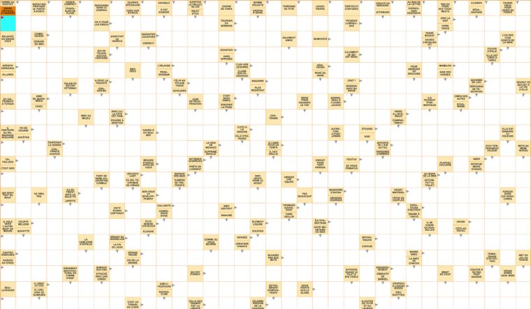 Mots Fléchés Géants Gratuits – Force 2 – 4 Mars 2020 destiné Jeux De Mots Croisés Gratuits