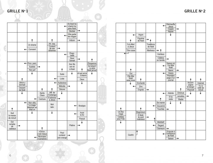 Mots Fléchés : Spécial Noël destiné Mots Fleche