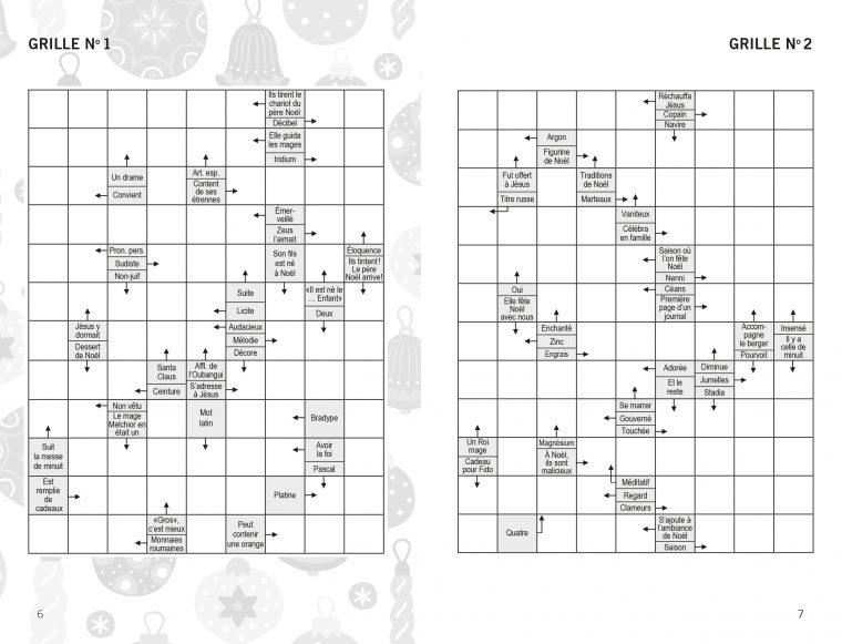 Mots Fléchés : Spécial Noël pour Aide Pour Mots Fléchés Gratuit