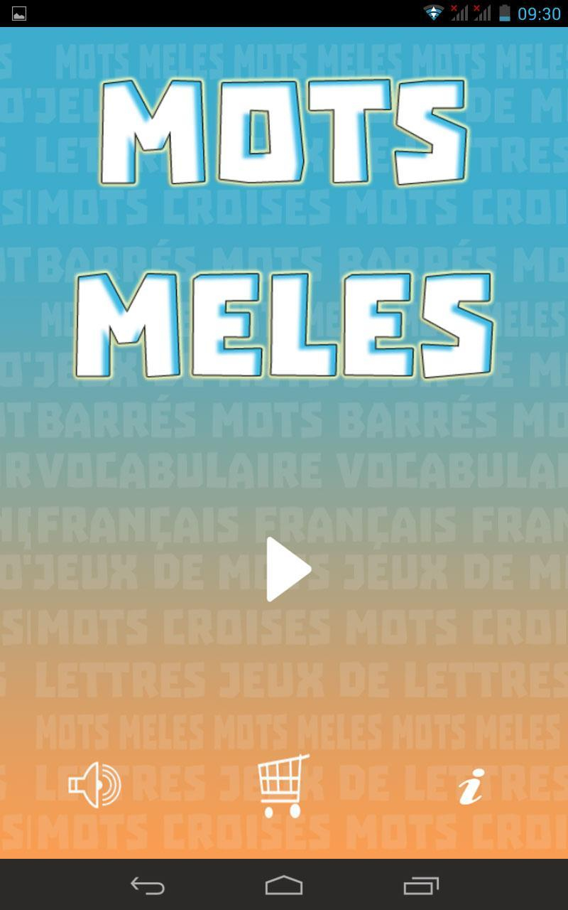 Mots Mêlés En Français Gratuit For Android - Apk Download avec Mots Caches Francais Gratuit