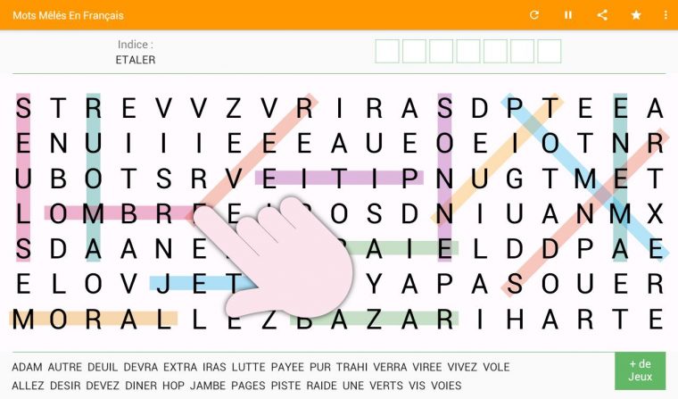 Mots Mêlés Français Gratuits Pour Android – Téléchargez L'apk pour Jeu De Mots Meles Gratuit En Francais