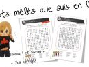 Mots Mêlés « Je Suis En Cp » | Bout De Gomme avec Jeu De Mots Meles Gratuit En Francais