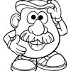Mr. Po Head Greeting Toy Story Coloring Page | Disney avec Coloriage Mr Patate