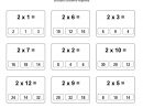 Multiplier Par 2 | Table De Multiplication, Multiplication intérieur Tables De Multiplication Jeux À Imprimer