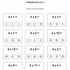 Multiplier Par 4 Fiche Multiplication Jeu Éducatif En Ligne pour Jeux Educatif 2 Ans En Ligne