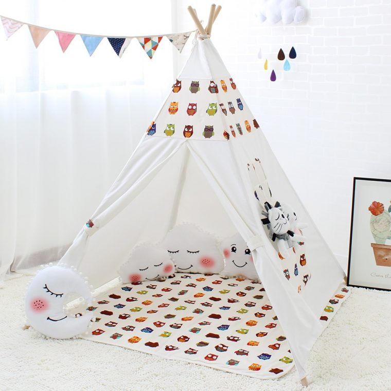 Mycraftthingies: Vente Tipi Tente Pour Enfants Jouets Bande intérieur Jeux En Ligne Enfant 4 Ans