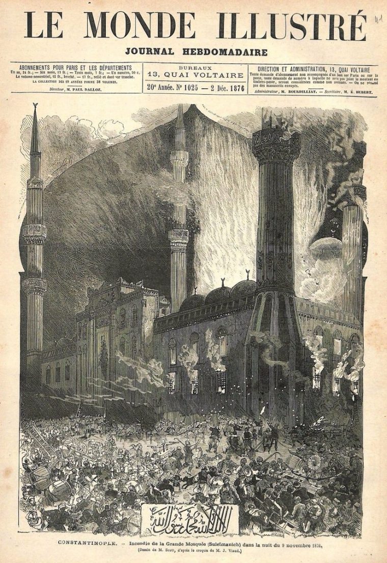 N.k.a. On Twitter: "9 Kasım 1876 Gecesi Süleymaniye Camii concernant Numéro Des Départements