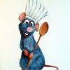 Nabrochot-Creations: Rauille Peinture Originale Extrait tout Dessin Ratatouille