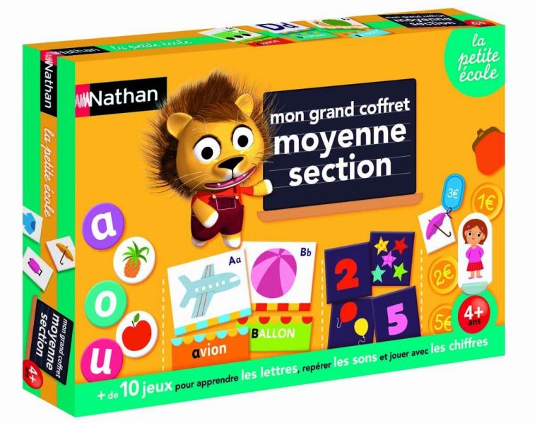 Nathan – Mon Coffret De La Moyenne Section intérieur Jeux Pour Petite Section