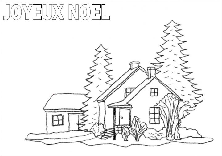 Nature Scenery: Paysage De Noel A Imprimer pour Coloriage Sur La Mer À Imprimer