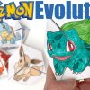 Neverending Pokemon Evolution Diy - Paper Toy &amp; Coloring Page - Kaleidocycle dedans Paper Toy A Imprimer