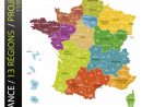 New Map Of France Reduces Regions To 13 dedans Carte Region Departement