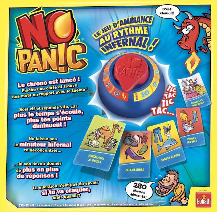 No Panic – Goliath France :goliath France concernant Jeu Carte De France