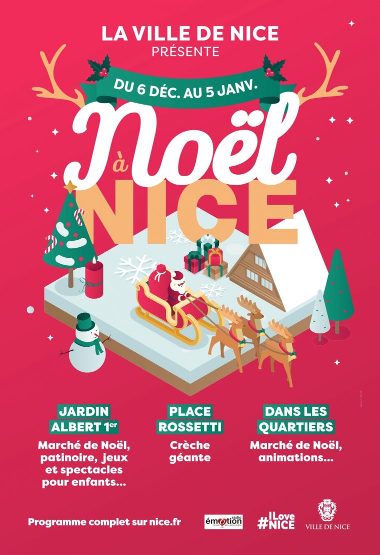 Noël À Nice Du 06 Décembre 2019 Au 05 Janvier 2020 encequiconcerne Boite De Noel A Imprimer